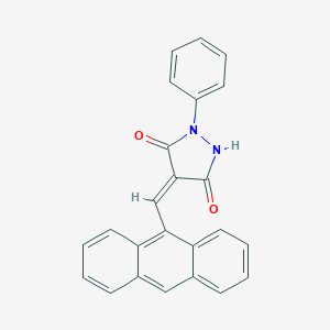 4-(9-Anthrylmethylene)-1-phenyl-3,5-pyrazolidinedione