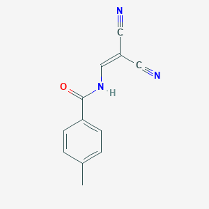N-(2,2-dicyanovinyl)-4-methylbenzamide
