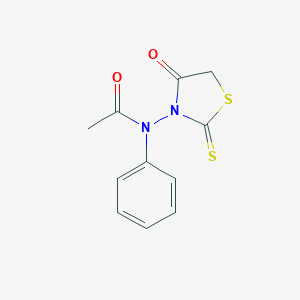 N-(4-Oxo-2-thioxo-3-thiazolidinyl)acetanilide