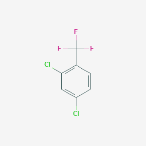 molecular formula C7H3Cl2F3 B041404 2,4-Dichlorobenzotrifluoride CAS No. 320-60-5