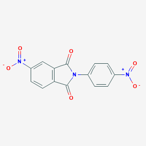 molecular formula C14H7N3O6 B414052 5-nitro-2-(4-nitrophenyl)-1H-isoindole-1,3(2H)-dione 