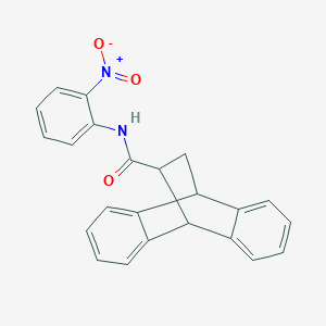 N-{2-[hydroxy(oxido)amino]phenyl}tetracyclo[6.6.2.0~2,7~.0~9,14~]hexadeca-2,4,6,9,11,13-hexaene-15-carboxamide