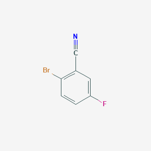 molecular formula C7H3BrFN B041413 2-Bromo-5-fluorobenzonitrile CAS No. 57381-39-2