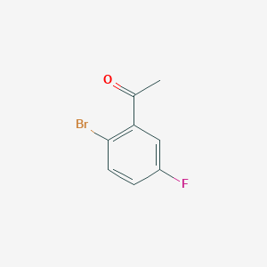 molecular formula C8H6BrFO B041415 2'-Bromo-5'-fluoroacetophenone CAS No. 1006-33-3