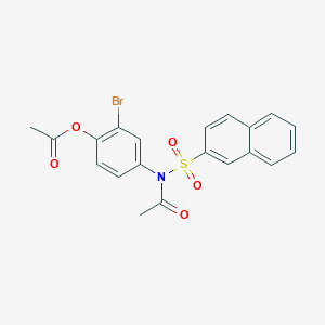 molecular formula C20H16BrNO5S B414156 Ebna1-IN-SC7 