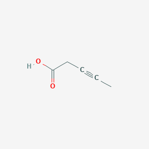 molecular formula C5H6O2 B041437 3-Pentynoic acid CAS No. 36781-65-4