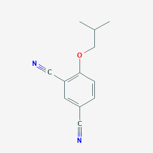 molecular formula C12H12N2O B041438 4-Isobutoxyisophthalonitrile CAS No. 161718-81-6