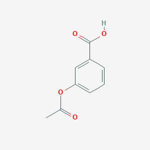 molecular formula C9H8O4 B041439 3-Acetoxybenzoic acid CAS No. 6304-89-8