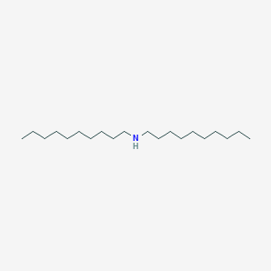 molecular formula C20H43N B041449 Didecylamine CAS No. 1120-49-6