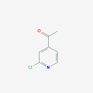 molecular formula C7H6ClNO B041456 1-(2-Chloropyridin-4-yl)ethanone CAS No. 23794-15-2