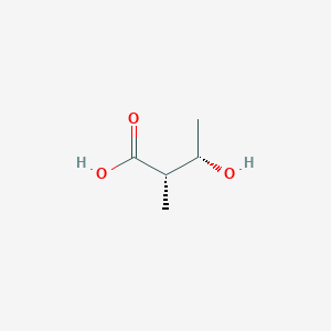 molecular formula C5H10O3 B041458 (2S,3S)-3-hydroxy-2-methylbutanoic acid CAS No. 84567-98-6