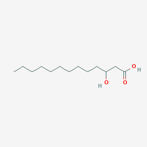 molecular formula C13H26O3 B041488 3-Hydroxytridecanoic acid CAS No. 32602-69-0