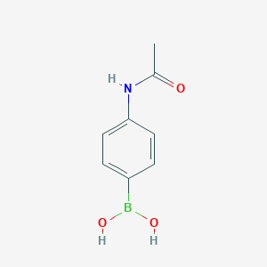 molecular formula C8H10BNO3 B041511 4-Acetamidophenylboronic acid CAS No. 101251-09-6