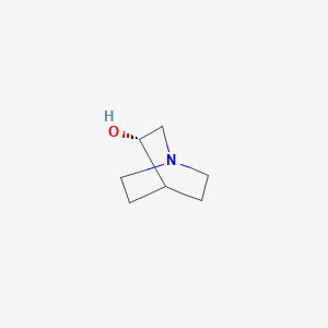 molecular formula C7H13NO B041529 (S)-(+)-3-Quinuclidinol CAS No. 34583-34-1