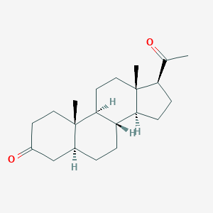 molecular formula C21H32O2 B041534 5alpha-Pregnane-3,20-dione CAS No. 566-65-4