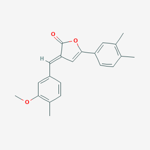 5-(3,4-dimethylphenyl)-3-(3-methoxy-4-methylbenzylidene)-2(3H)-furanone