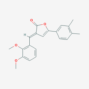 3-(2,3-dimethoxybenzylidene)-5-(3,4-dimethylphenyl)-2(3H)-furanone