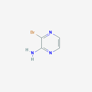 molecular formula C4H4BrN3 B041547 2-Amino-3-bromopyrazine CAS No. 21943-12-4