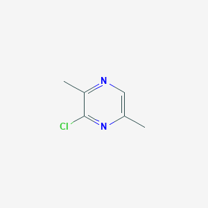 molecular formula C6H7ClN2 B041552 3-Chloro-2,5-dimethylpyrazine CAS No. 95-89-6