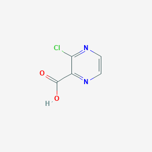 molecular formula C5H3ClN2O2 B041554 3-氯吡嗪-2-甲酸 CAS No. 27398-39-6