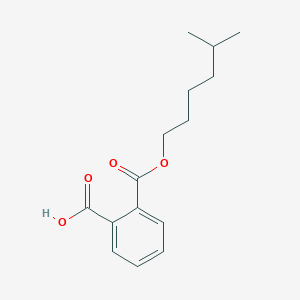 molecular formula C₁₅H₂₀O₄ B041558 2-(5-Methylhexoxycarbonyl)benzoic acid CAS No. 92135-04-1