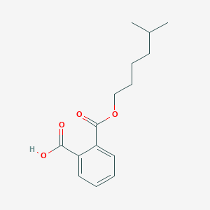 molecular formula C₁₅H₂₀O₄ B041558 2-{[(5-甲基己基)氧基]羰基}苯甲酸 CAS No. 92135-04-1