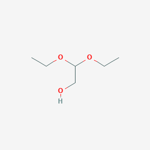 molecular formula C6H14O3 B041559 2,2-二乙氧基乙醇 CAS No. 621-63-6