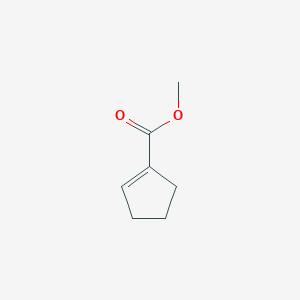 molecular formula C7H10O2 B041561 Methyl 1-cyclopentene-1-carboxylate CAS No. 25662-28-6