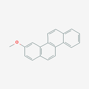 molecular formula C19H14O B041565 3-Methoxychrysene CAS No. 36288-19-4