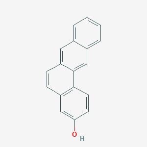 molecular formula C18H12O B041569 3-Hydroxybenz[a]anthracene CAS No. 4834-35-9