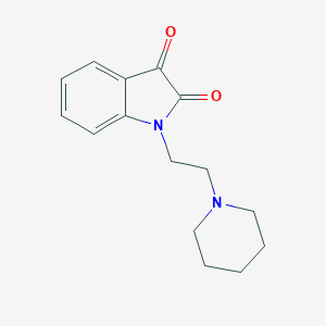 molecular formula C15H18N2O2 B415702 1-(2-piperidin-1-ylethyl)-1H-indole-2,3-dione CAS No. 59184-59-7