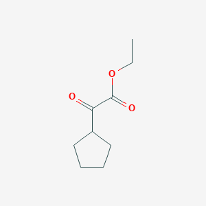 Ethyl cyclopentyl(oxo)acetate