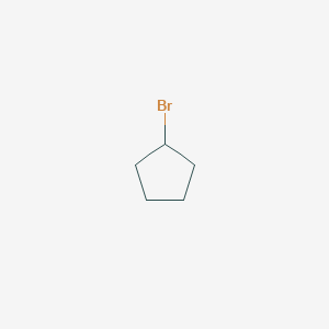 molecular formula C5H9Br B041573 溴环戊烷 CAS No. 137-43-9