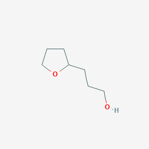 molecular formula C7H14O2 B041586 2-Furanpropanol, tetrahydro- CAS No. 767-08-8
