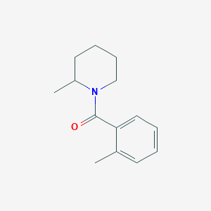 2-Methyl-1-(2-methylbenzoyl)piperidine