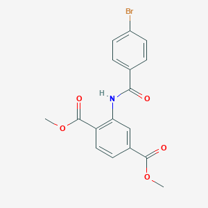 Dimethyl 2-[(4-bromobenzoyl)amino]terephthalate