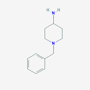 molecular formula C12H18N2 B041602 4-Amino-1-benzylpiperidine CAS No. 50541-93-0