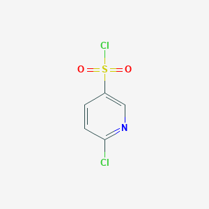 molecular formula C5H3Cl2NO2S B041607 6-氯吡啶-3-磺酰氯 CAS No. 6684-39-5