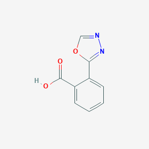 molecular formula C9H6N2O3 B041612 2-(1,3,4-Oxadiazol-2-yl)benzoic acid CAS No. 1211587-20-0