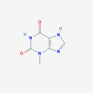 molecular formula C6H6N4O2 B041622 3-Methylxanthine CAS No. 1076-22-8