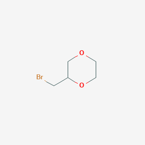 molecular formula C5H9BrO2 B041632 2-(Bromomethyl)-1,4-dioxane CAS No. 1339058-38-6