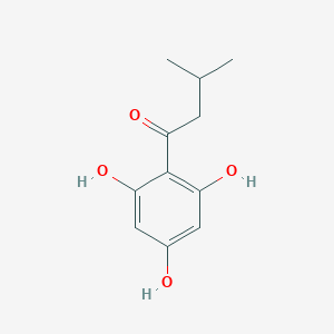 molecular formula C11H14O4 B041633 3-Methyl-1-(2,4,6-trihydroxyphenyl)butan-1-one CAS No. 26103-97-9