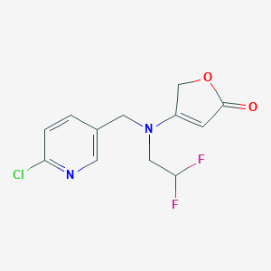 molecular formula C12H11ClF2N2O2 B041651 Flupyradifurone CAS No. 951659-40-8
