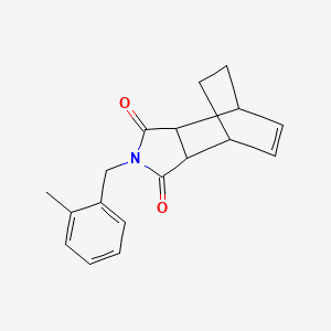 molecular formula C18H19NO2 B4166164 2-(2-methylbenzyl)-3a,4,7,7a-tetrahydro-1H-4,7-ethanoisoindole-1,3(2H)-dione 