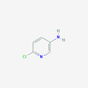 molecular formula C5H5ClN2 B041692 5-Amino-2-chloropyridine CAS No. 5350-93-6