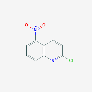 molecular formula C9H5ClN2O2 B041700 2-氯-5-硝基喹啉 CAS No. 13067-94-2