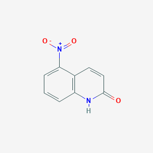 molecular formula C9H6N2O3 B041702 5-硝基喹啉-2(1H)-酮 CAS No. 6938-27-8