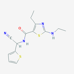 molecular formula C14H16N4OS2 B041704 乙莎菌胺 CAS No. 162650-77-3