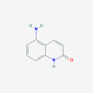 molecular formula C9H8N2O B041705 5-Aminoquinolin-2(1H)-one CAS No. 61317-32-6