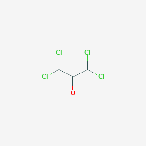 molecular formula C3H2Cl4O B041711 1,1,3,3-Tetrachloroacetone CAS No. 632-21-3